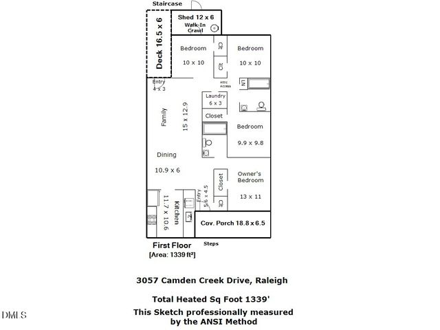 3057 Camden Creek Drive, Raleigh, NC 27610