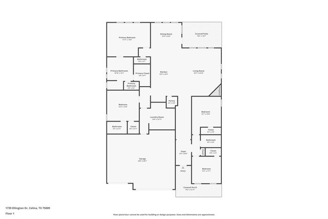 1739 Ellington Drive, Celina, TX 75009