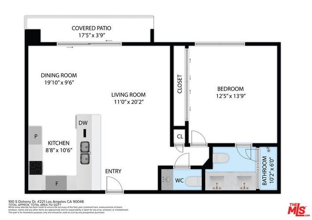 100 S Doheny Drive 221, Los Angeles, CA 90048