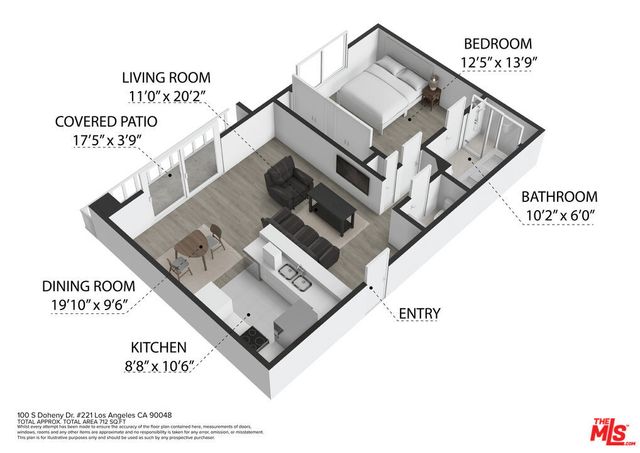 100 S Doheny Drive 221, Los Angeles, CA 90048