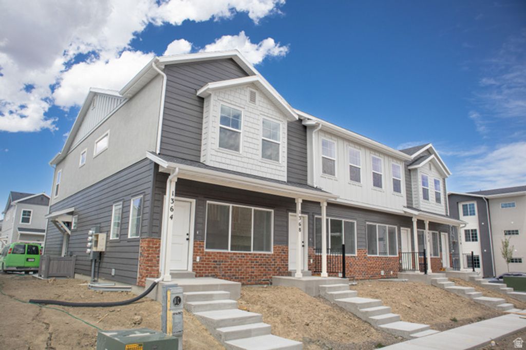 1376 E GOLDIE LOU LANE UNIT #45, Eagle Mountain, UT 84005 — exterior