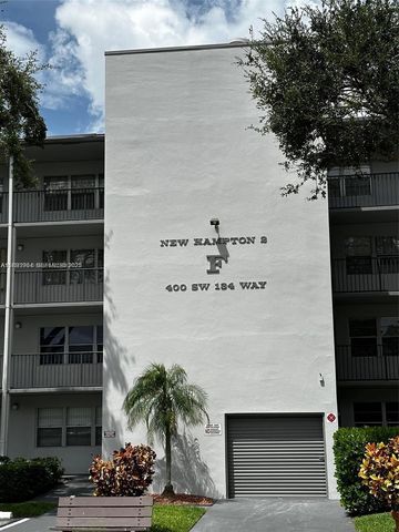 400 SW 134th Way 406F, Pembroke Pines, FL 33027