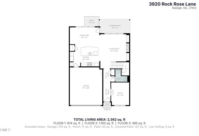 3920 Rock Rose Lane, Raleigh, NC 27612