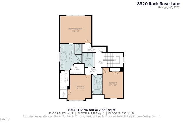 3920 Rock Rose Lane, Raleigh, NC 27612