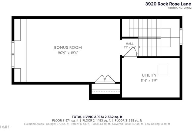 3920 Rock Rose Lane, Raleigh, NC 27612