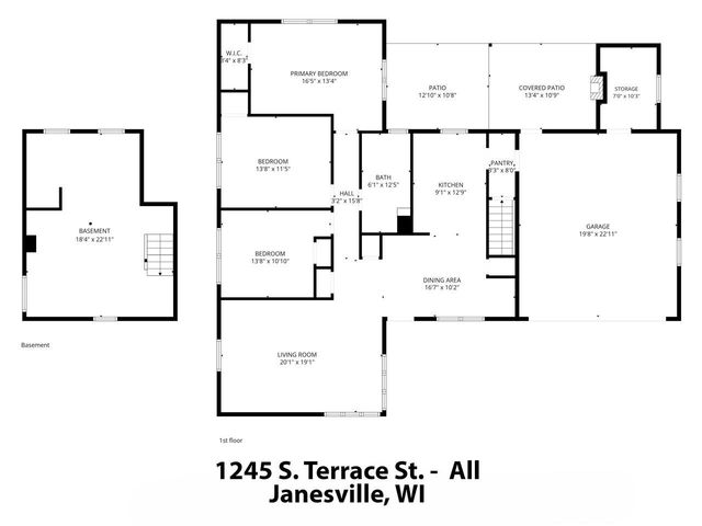 1245 S Terrace Street, Janesville, WI 53546