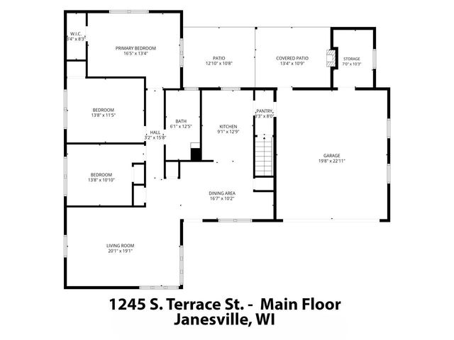 1245 S Terrace Street, Janesville, WI 53546