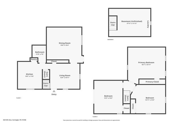 524 5th Ave, Carnegie, PA 15106