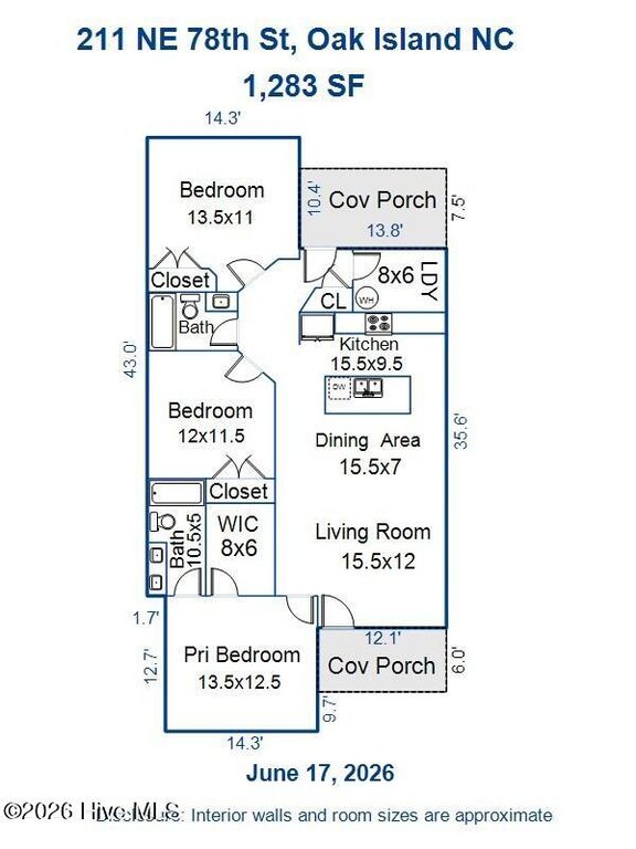 211 NE 78th Street, Oak Island, NC 28465