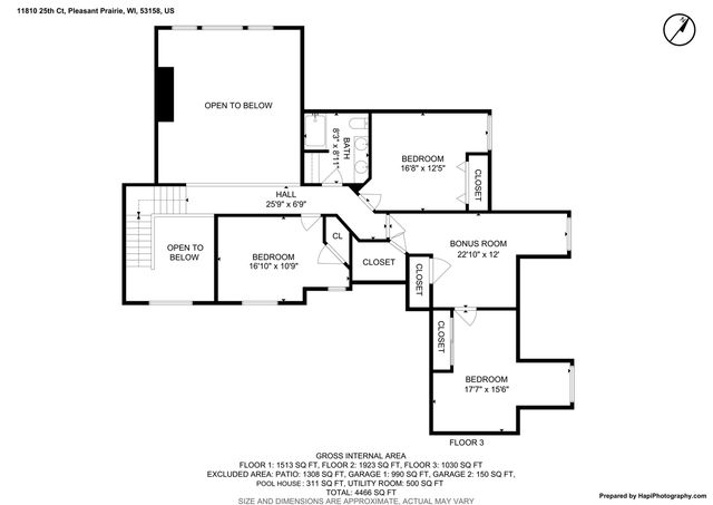 11810 25th COURT, Pleasant Prairie, WI 53158
