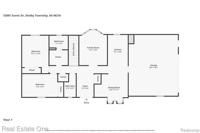 53081 Scenic Drive, Shelby Twp, MI 48316