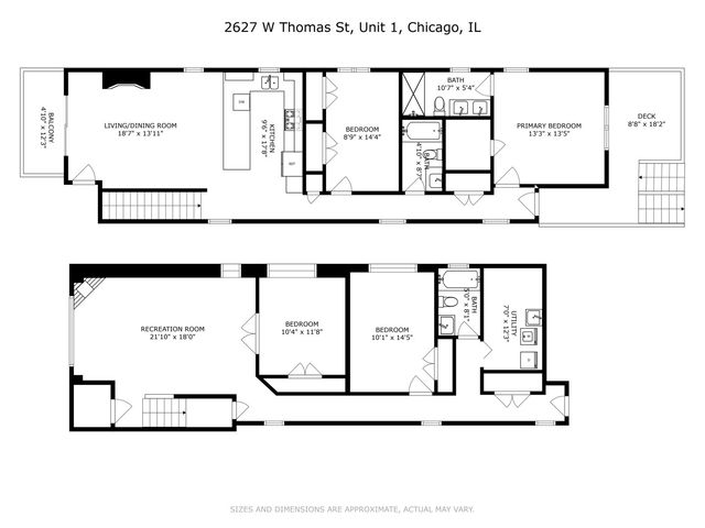 2627 W Thomas Street 1, Chicago, IL 60622