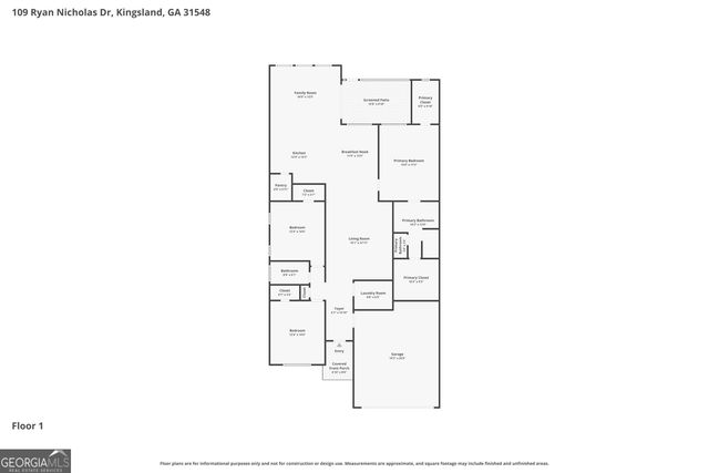 109 Ryan Nicholas Drive, Kingsland, GA 31548