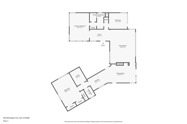 526 Washington, Taft, CA 93268