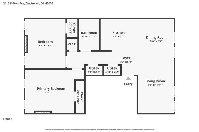 2116 Fulton Avenue, Cincinnati, OH 45206