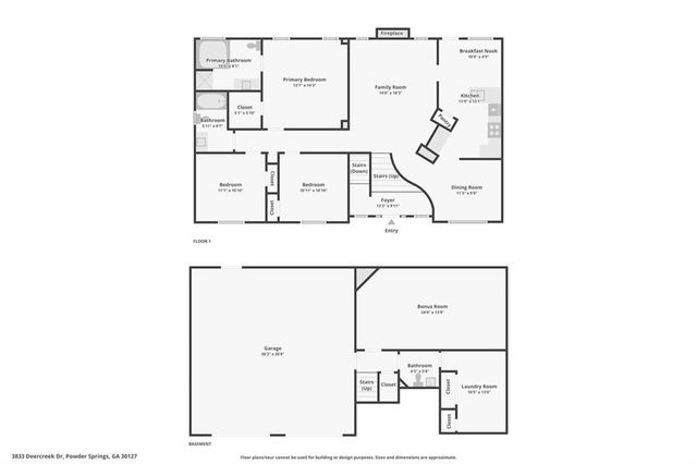 3833 Deercreek Drive, Powder Springs, GA 30127