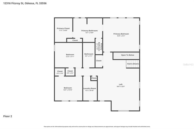 12316 FITZROY STREET, Odessa, FL 33556