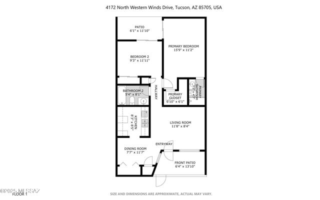 4172 N Western Winds Drive, Tucson, AZ 85705