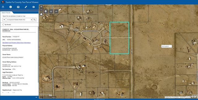 8 EQUESTRIAN PARK Road, Edgewood, NM 87015