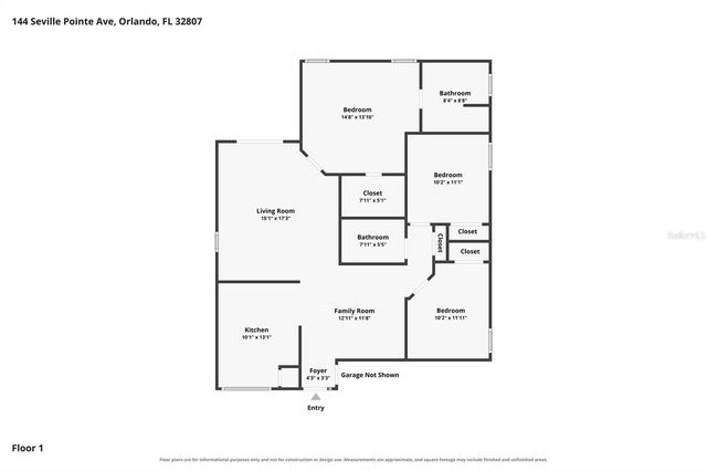 144 SEVILLE POINTE AVENUE, Orlando, FL 32807