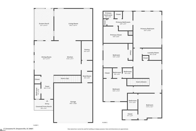 12 Gressette Place, Simpsonville, SC 29681