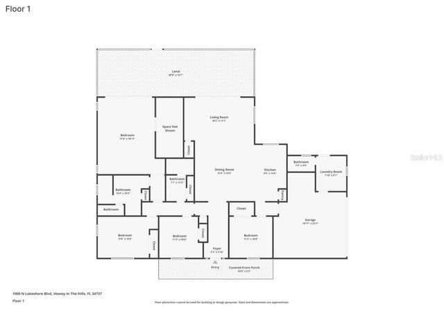 1000 N LAKESHORE BOULEVARD, Howey In The Hills, FL 34737