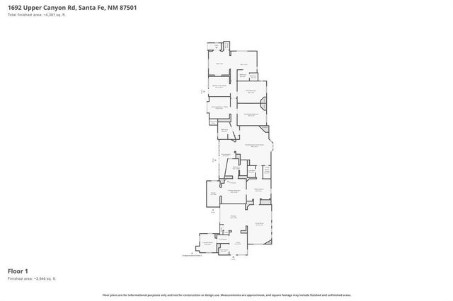 1692 Upper Canyon, Santa Fe, NM 87501