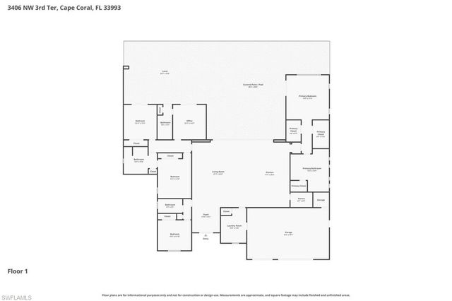 3406 NW 3rd TER, Cape Coral, FL 33993