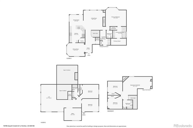 10785 Quail Creek Drive E, Parker, CO 80138