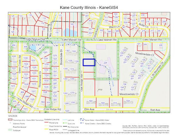 Lot 12 Oak Ridge Road, Carpentersville, IL 60110