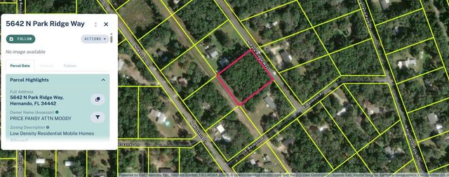 5642 N PARK RIDGE WAY, Hernando, FL 34442