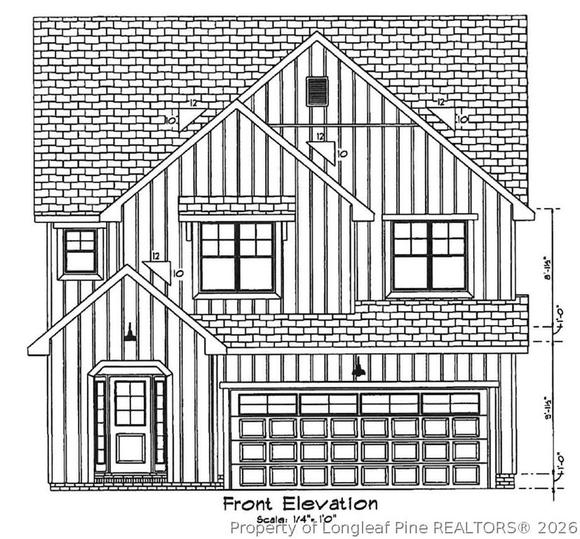 126 John (Lot 133A) Street, Fayetteville, NC 28305 — exterior