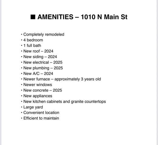 1010 N Main Street, Edgerton, WI 53534