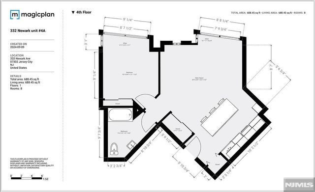 332 Newark Avenue 4A, Jersey City, NJ 07302