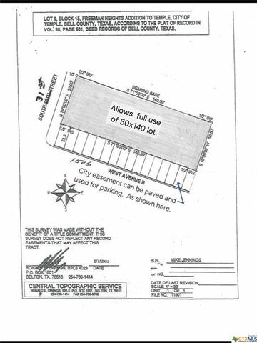 1506 B Ave, Temple, TX 76504