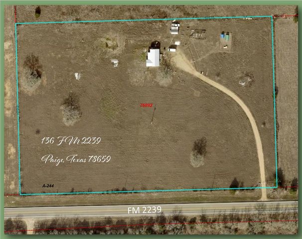 136 Fm 2239 RD, Paige, TX 78659