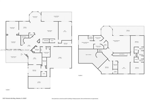 1537 Victoria Isle Way, Weston, FL 33327