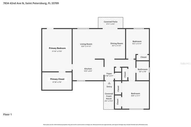 7834 42ND AVENUE N, St Petersburg, FL 33709