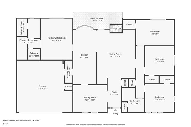 6741 Starnes Road, North Richland Hills, TX 76182