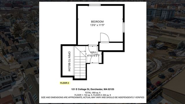 121 East Cottage Street. UNIT 4, Boston, MA 02125