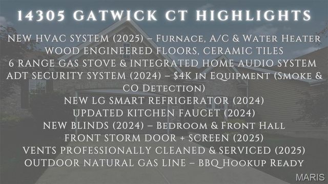 14305 Gatwick Court, Chesterfield, MO 63017
