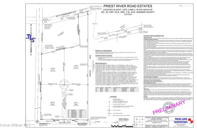 Lot 2 Carbonate Ln, Oldtown, ID 83822