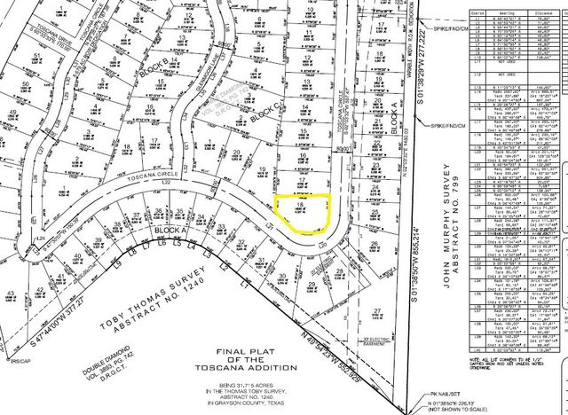 304 Toscana Circle, Gordonville, TX 76245