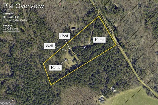 81 Paul Lane, Crawford, GA 30630