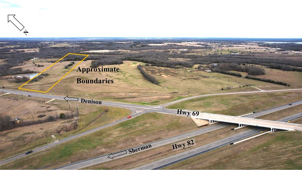 40 acres NEQ of Hwy 69 and Hwy 82 Highway, Bells, TX 75414