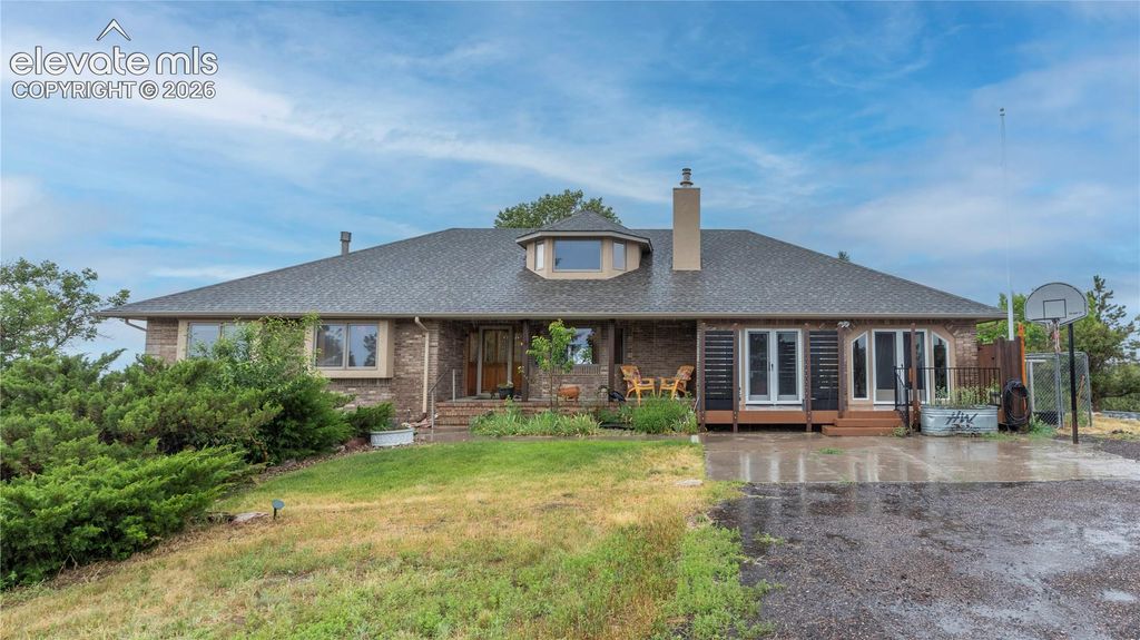 13850 N Ellicott Highway, Calhan, CO 80808 — exterior