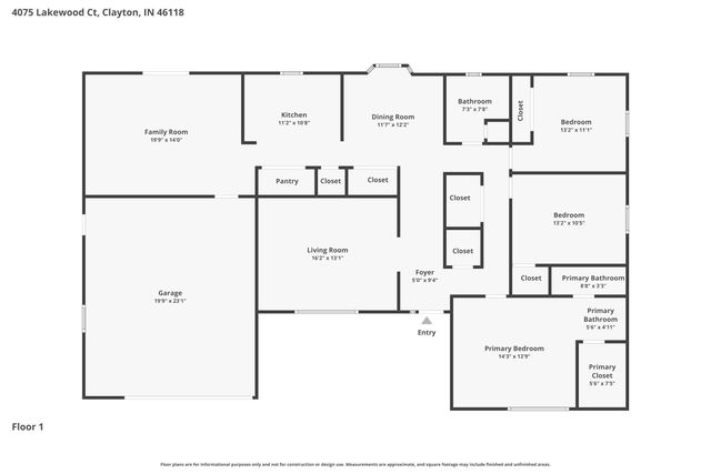 4075 Lakewood Court, Clayton, IN 46118