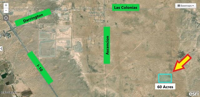 60 Acres TBD 78 TSP 4 SEC 29 T & P, El Paso, TX 79928