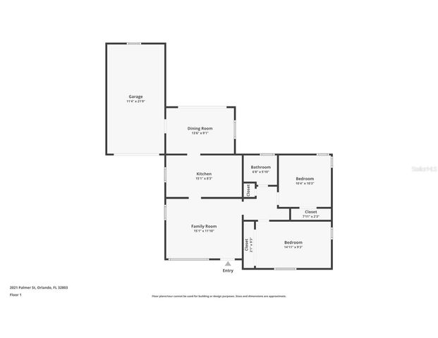 2021 PALMER STREET, Orlando, FL 32803