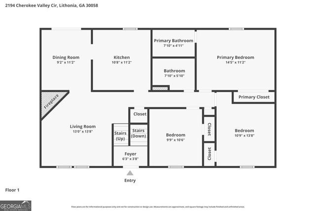 2194 Cherokee Valley Circle, Lithonia, GA 30058
